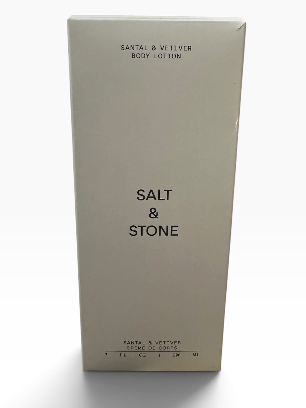 Salt & Stone Santal & Vetiver Body Lotion 7 fl oz / 206 mL New in Box